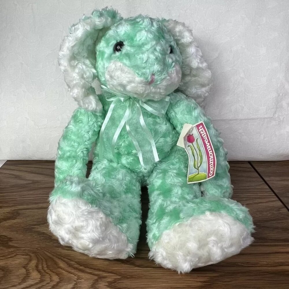 Vintage Large Commonwealth Bunny Rabbit Easter Plush Stuffed Animal